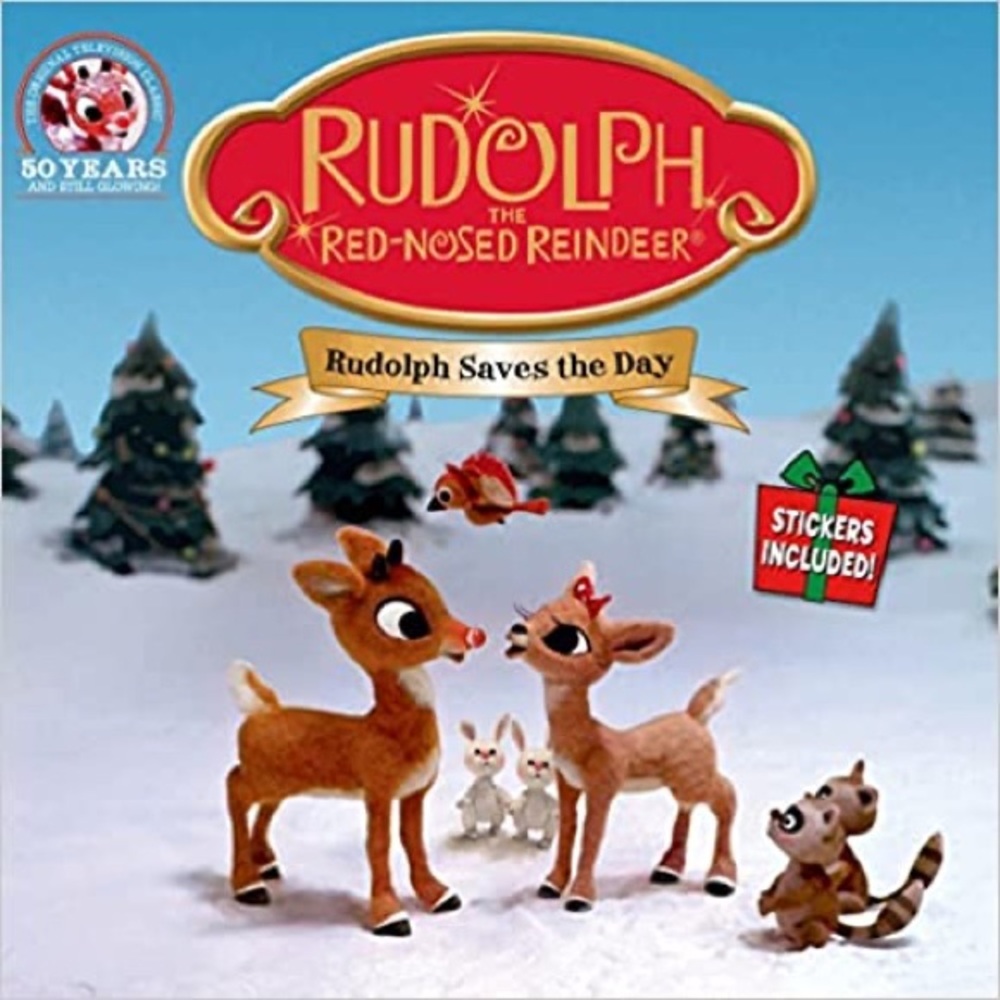 Rudolph Book/Stickers - Picture 4 of 10